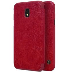 Etui Nillkin Qin leather case do SAMSUNG J3 2017 J330 czerwony