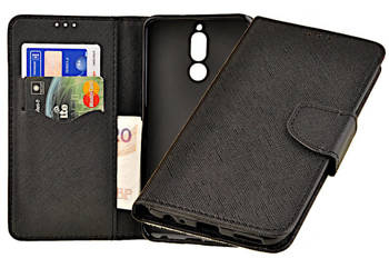 Etui portfel Fancy Case do Huawei Mate 10 Lite czarny