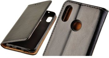 Skórzane etui Book Cover do HUAWEI P20 Lite czarny