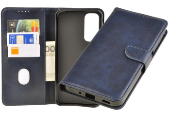 Etui portfel Wallet do Samsung Galaxy A16 5G granatowy