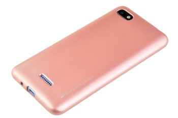 Etui Mercury Goospery iJelly Case do XIAOMI REDMI 6A różowo złoty