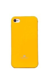 Etui Mercury Goospery Jelly Case do APPLE iPhone 4 4s żółty