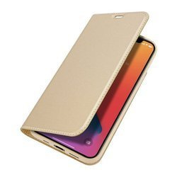 Etui Dux do Apple Apple iPhone 12 Mini złoty smukły portfel