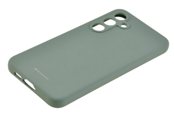 Etui Mercury Goospery Silicone do Samsung Galaxy S24 Fe zielony