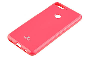 Etui Mercury Goospery Jelly Case do Huawei Y7 2018 / Y7 Prime 2018 / Enjoy 8/ Honor 7C różowy