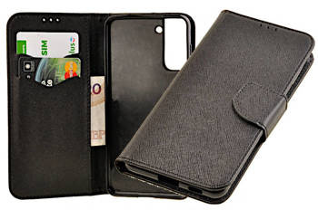 Etui portfel Fancy Case do Samsung Galaxy S21+ / S21 Plus czarny