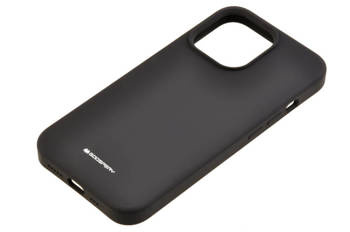 Etui Mercury Goospery Silicone do Apple iPhone 13 czarny