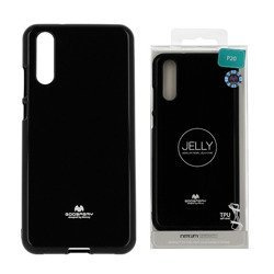 Etui Mercury Goospery Jelly Case do HUAWEI P20 czarny