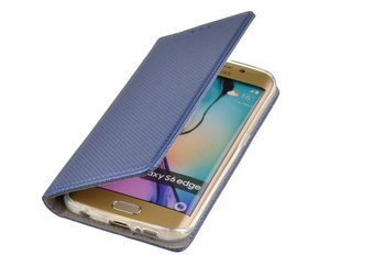 Etui Smart do Samsung Galaxy S6 Edge niebieski