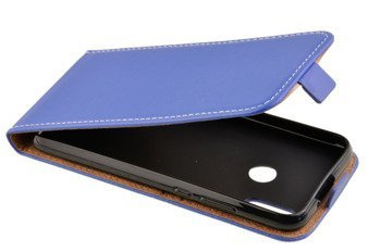 Etui kabura Flexi Rubber do HUAWEI P20 Lite niebieski