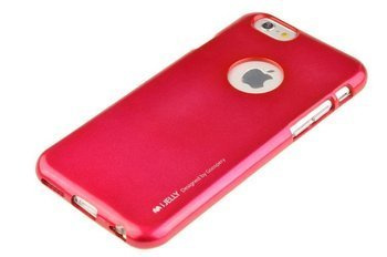 Etui Mercury Goospery iJelly Case (Z) do iPhone 6 / 6S różowy
