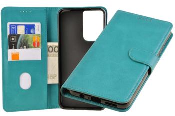 Etui portfel Wallet do Motorola Moto G35 5G zielony