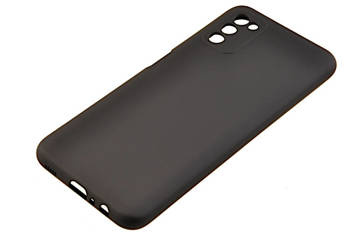 Etui silikonowe Tint do Samsung Galaxy A03s czarny