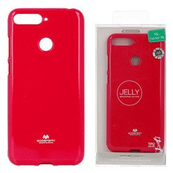 Etui Mercury Goospery Jelly Case do HUAWEI Y6 2018 Prime / Y6 2018 / HONOR 7A różowy