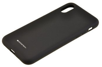 Etui Mercury Goospery Silicone do iPhone X / XS czarny