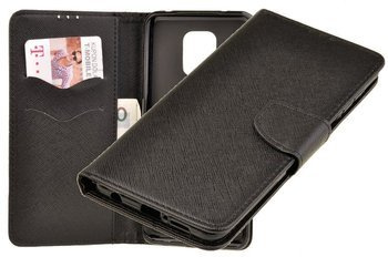 Etui portfel Fancy Case do Xiaomi Redmi Note 9S / 9 Pro / 9 Pro Max czarny