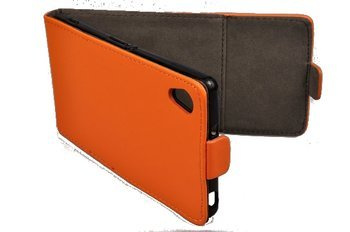 Etui kabura Flexi do Sony Xperia Z2 L50W pomarańczowy