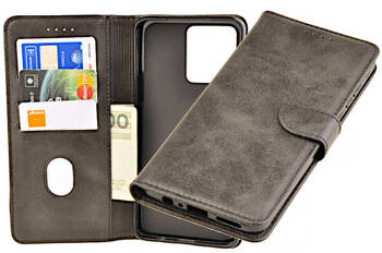 Etui portfel Wallet do Motorola Moto G84 5G czarny