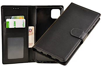 Etui portfel Cartera Book do Samsung A12 / M12 czarny