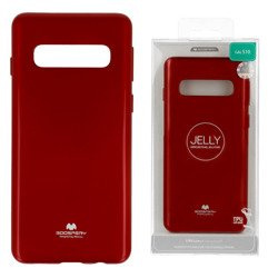Etui Mercury Goospery Jelly Case do SAMSUNG GALAXY S10 G973 czerwony