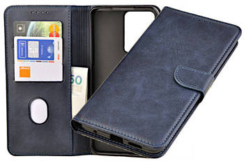Etui portfel Wallet do Xiaomi Redmi Note 12 4G granatowy