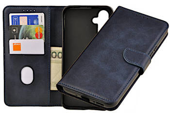 Etui portfel Wallet do Samsung Galaxy A54 5G granatowy