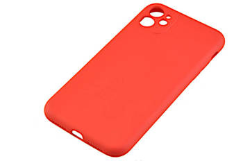 Etui silikonowe Tint do Apple iPhone 11 czerwony