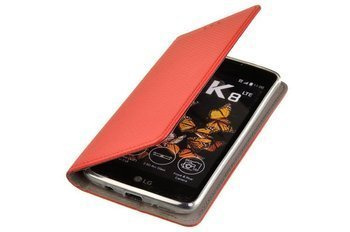 Etui Smart do LG K8 (2016) czerwony