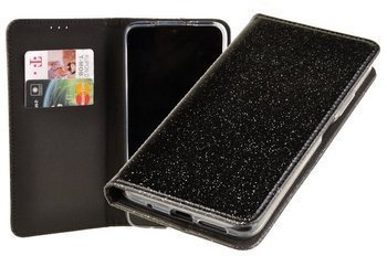 Etui brokatowe Shining Book do Xiaomi Redmi 9T czarny
