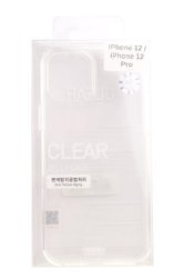 Etui Mercury Goospery Clear Case do Apple iPhone 12 / 12 Pro przezroczysty