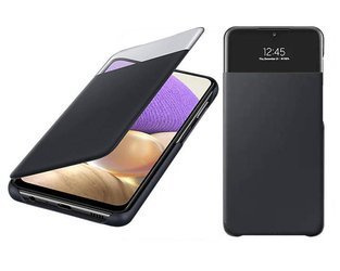 Oryginalne etui S View Wallet Cover do Samsung Galaxy A32 5G czarny