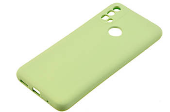 Etui silikonowe Tint do Motorola Moto E30 / E40 zielony