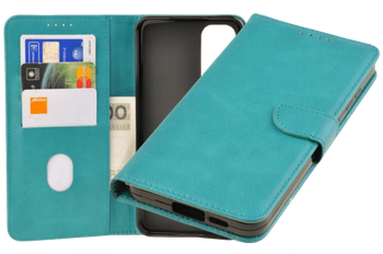 Etui portfel Wallet do Samsung Galaxy S24 FE zielony