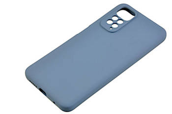 Etui silikonowe Tint do Xiaomi Redmi Note 11 granatowy