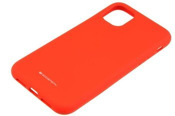 Etui Mercury Goospery Silicone do iPhone 11 czerwony