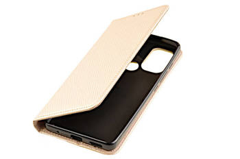 Etui Smart do Motorola Moto G60s złoty