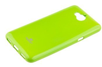 Etui Mercury Goosper Jelly Case do HUAWEI Y5 2017 / Y6 2017 limonka