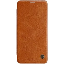 Etui Nillkin Qin leather case do LG V40 ThinQ brązowy