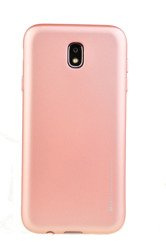 Etui Nakładka Mercury Goospery iJelly Case do SAMSUNG GALAXY J7 2017 J730 różowo-złoty