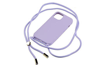 Etui ze sznurkiem RCK do Apple iPhone 13 fioletowy