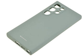 Etui Mercury Goospery Silicone do Samsung Galaxy S24 Ultra zielony