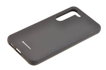 Etui Mercury Goospery Silicone do Samsung Galaxy S23 czarny