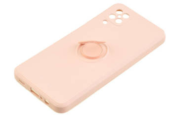 Etui Pastel Amber do Samsung Galaxy A12 morelowy