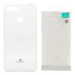 Etui Mercury Goospery Jelly Case do HUAWEI Y6 2018 Prime / Y6 2018 / HONOR 7A przezroczysty