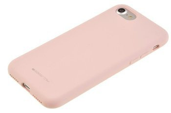 Etui Mercury Goospery Silicone do iPhone 7 / 8 / SE 2020 różowy