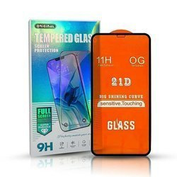 Szkło Hartowane 21D do Samsung Galaxy A22 5G czarny