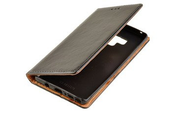 Skórzane etui Book Cover do SAMSUNG GALAXY NOTE 9 N960 czarny