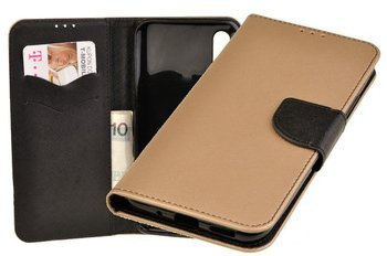 Etui portfel Fancy Case do Xiaomi Redmi 9A / 9AT złoty