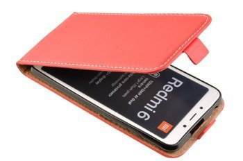 Etui kabura Flexi Rubber do XIAOMI REDMI 6 / 6A czerwony