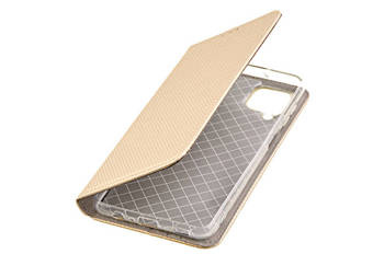 Etui Smart do Samsung Galaxy A12 / M12 złoty